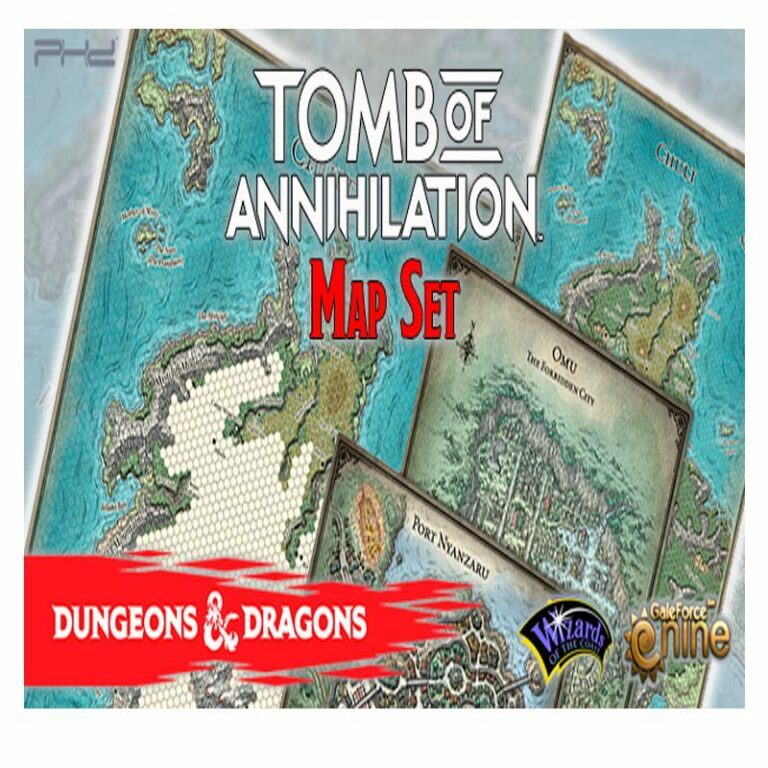 tomb of annihilation maps