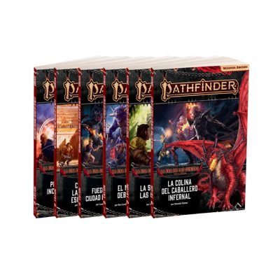 Pathfinder 2 Pack de 6 Libros: ERA DE LAS CENIZAS